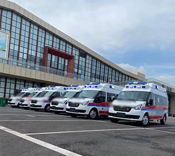 眉县服务车队展示